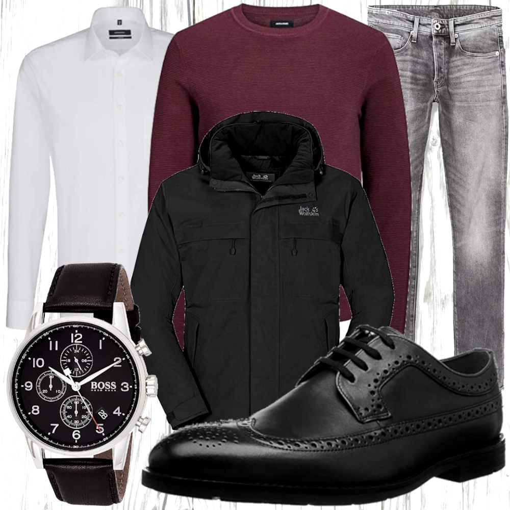 Herren Winter Look