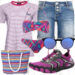 Strand Outfit Damen