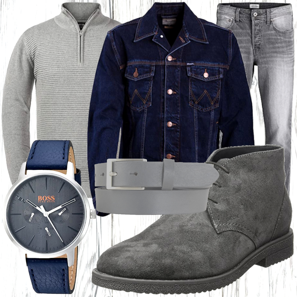 Herren Jeans Look