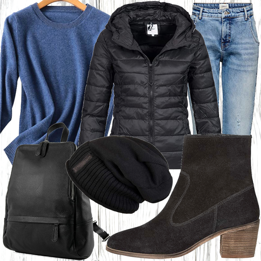 Damen Herbst Look